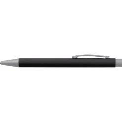 Zestaw piśmienny długopis i ołówek automatyczny soft touch UPPSALA / Czarny 441003