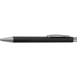 Zestaw piśmienny długopis i ołówek automatyczny soft touch UPPSALA / Czarny 441003