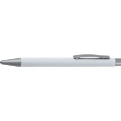 Zestaw piśmienny długopis i ołówek automatyczny soft touch UPPSALA / Biały 441006