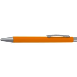 Zestaw piśmienny długopis i ołówek automatyczny soft touch UPPSALA / Pomarańczowy 441010