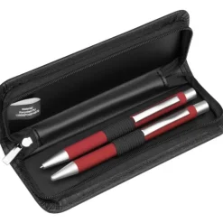 Zestaw piśmienny długopis i ołówek automatyczny soft touch UPPSALA / Jasnoniebieski 441024