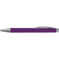 Zestaw piśmienny długopis i ołówek automatyczny soft touch UPPSALA / Fioletowy 441012