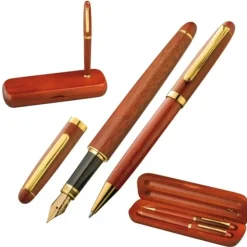 Zestaw piśmienny długopis i pióro kulkowe ROI Pierre Cardin / Ciemnoszary B0408901IP377