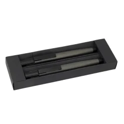 Zestaw piśmienny metalowy długopis i ołówek / Adak / Ciemnoszary IP33037396