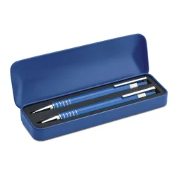 Zestaw piśmienny w pudełku / Granatowy MO7323-04