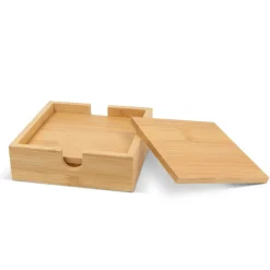 Zestaw podstawek bambusowych (4 szt.) / Naturalny LT93089-N0094