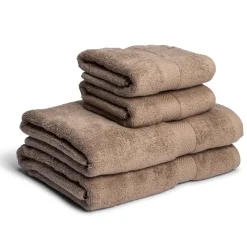 Zestaw 3 ręczników Lord Nelson Fairtrade 70x130cm / Jasnobrązowy LT54308-N0052