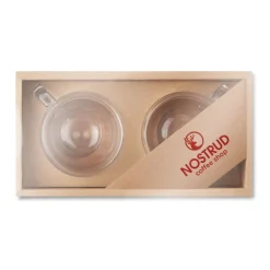 Zestaw 2 szklanek do espresso / Przezroczysty MO9709-22