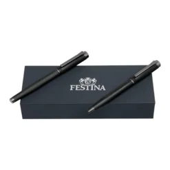 Zestaw upominkowu Festina długopis i pióro wieczne FSR5412A + FSR5414A / Czarny FPBP541A