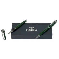 Zestaw upominkowy Festina pióro kulkowe i długopis - FSF4694A + FSF4695A / Czarny FPBR469A