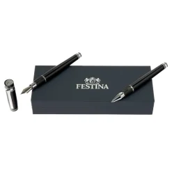 Zestaw upominkowy Festina pióro wieczne i pióro kulkowe - FSF4692N + FSF4695N / Czarny FPPR469A