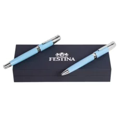 Zestaw upominkowy Festina pióro wieczne i dlugopis - FSN3872U + FSN3874U / Niebieski FPBP387M