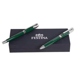 Zestaw upominkowy Festina pióro wieczne i dlugopis - FSN3872U + FSN3874U / Zielony FPBP387T