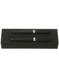 Zestaw upominkowy HUGO BOSS długopis i pióro kulkowe - HSG8024A + HSG8025A / Czarny HPBR802A