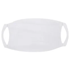 Zestaw w pudełku, pojemnik na płyn do dezynfekcji, maseczka wielokrotnego użytku z miejscem na filtr i jonami srebra / Biały V9798-02
