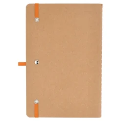 Zeszyt w miękkiej okładce Kraft Paper A5 / Pomarańczowy LT92061-N0026