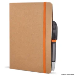 Zeszyt w miękkiej okładce Kraft Paper A5 / Pomarańczowy LT92061-N0026