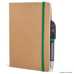 Zeszyt w miękkiej okładce Kraft Paper A5 / Zielony LT92061-N0031