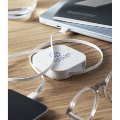 zwijany kabel ładujący 100 W / Bialy MO2924-06