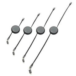 Zwijany kabel do ładowania 240W Terra / Black P302.7701